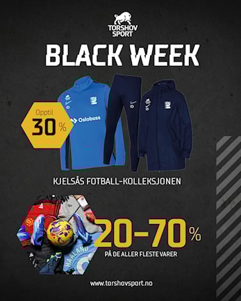 Black Week hos Torshov Sport